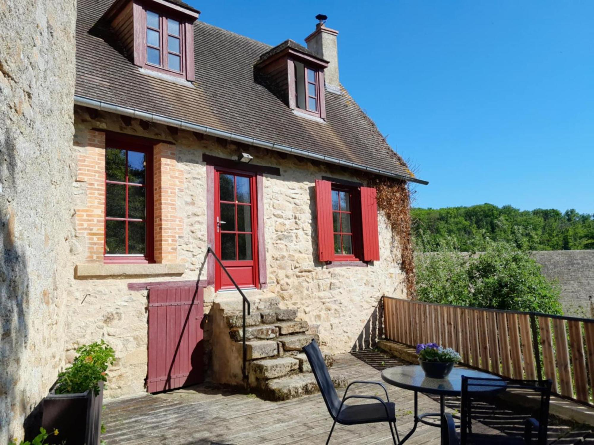 Gite "La Petite" Saint-Benoit-du-Sault Экстерьер фото